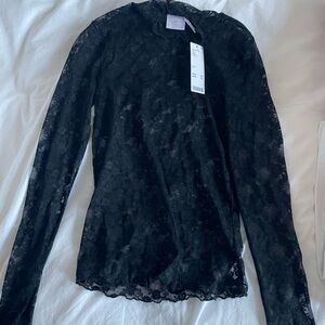 Urban Outfitters sheer lace top